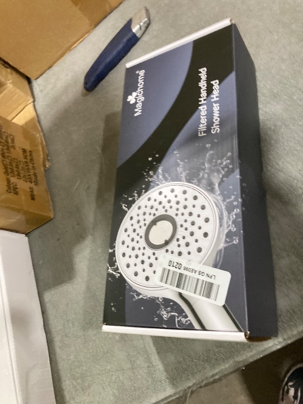 Photo 1 of Magichome Filtered Shower Head with Handheld, High Pressure 10-Spd Detachable Chrome Showerhead with Stainless Hose, Water Softener Filter Beads for Hard Water - Remove Chlorine, Reduce Dry Itchy Skin