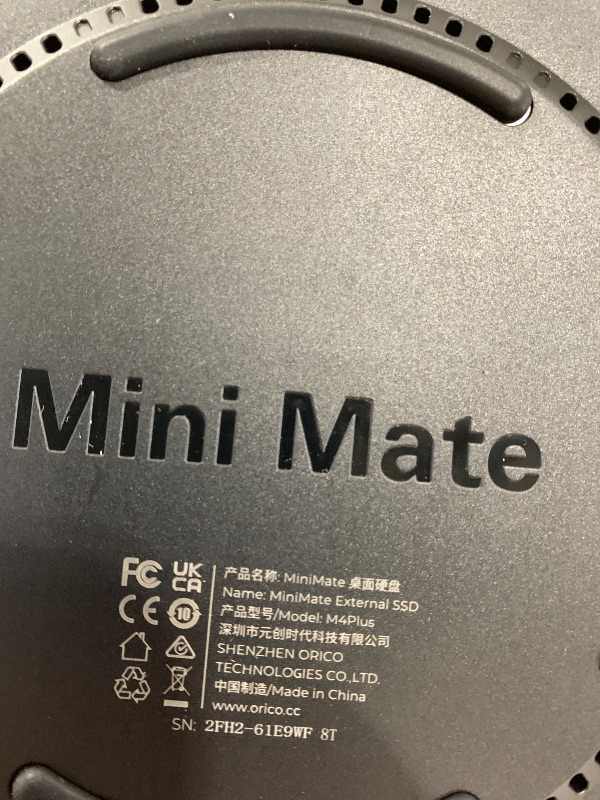 Photo 1 of ORICO MiniMate Plus 8TB External SSD Compatibility with Mac mini M4(20Gbps), USB 3.2 Gen 2 * 2(20Gbps), Portable Solid State Drive, M4Plus