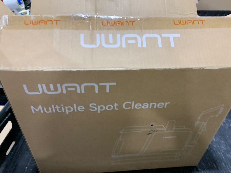 Photo 1 of Uwant Compact Carpet Cleaner Machine 18Kpa Suction Portable 2in1 Fabric Cleaning Solution Coral Pink