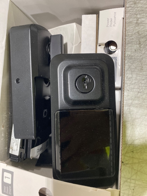 Photo 1 of Kwikset Halo Wi-Fi Smart Lock, Keyless Entry Front Door Touchscreen Deadbolt, Matte Black Finish, Grade AAA Certified, UL Listed, Easy Install No Hub, App Control