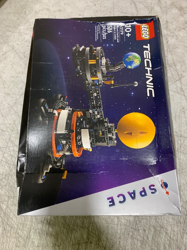 Photo 1 of LEGO Technic Planet Earth and Moon in Orbit Building Set, Outer Space Birthday Gift for 10 Year Olds, Solar System Toy for Imaginative, Independent Play, Room Décor for Boys & Girls, 42179