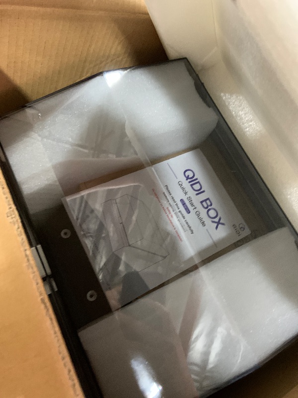 Photo 1 of QIDI Box Multi-Color 3D Printing System for QIDI Q2/Q2C 3D Printer, Active Drying (65°C), NFC Intelligent Recognition and Filament Auto-Reload, Double Hardened Steel Gear for PLA/PETG/ABS/CF/GF/PA/PC