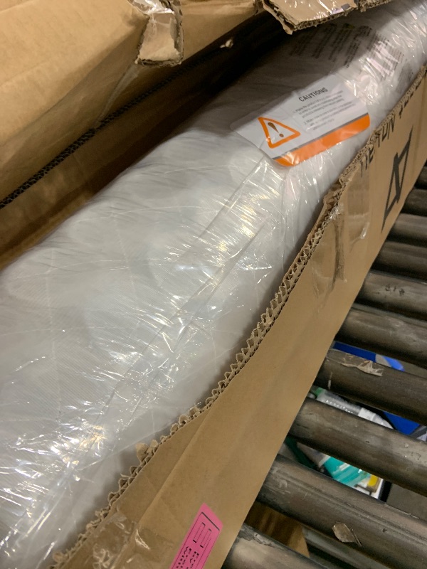 Photo 1 of 8 Inch Queen Size Mattress Hybrid with Comfy Support, Bed Mattresses in a Box with Individual Pocket Springs for Motion Isolation & Pressure Relief, Certipur-Us Certified