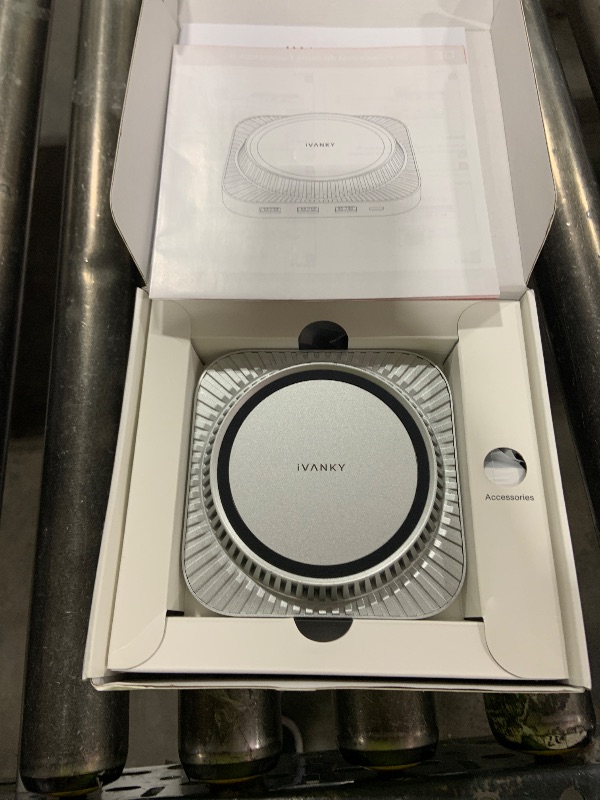 Photo 1 of IVANKY 13-in-1 Mac mini M4 &M4 Pro (2024) Dock, Docking Station Stand with M.2 NVMe SSD Enclosure,4K@144Hz HDMI Hub, 10 Gbps USB A *2 +USB C *2, SD/TF, Audio Ports *2, 20W PD Power Adapter *1