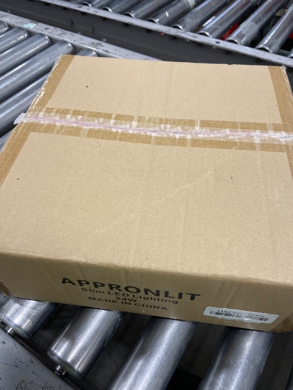 Photo 1 of APPRONLIT 11 Inch Recessde Lighting for Ceiling with Junction Box,6000K 2185LM,24W Ultra-Thin Canless Wafer Downlight,for high Ceiling 4 Packs,No Dimmable
