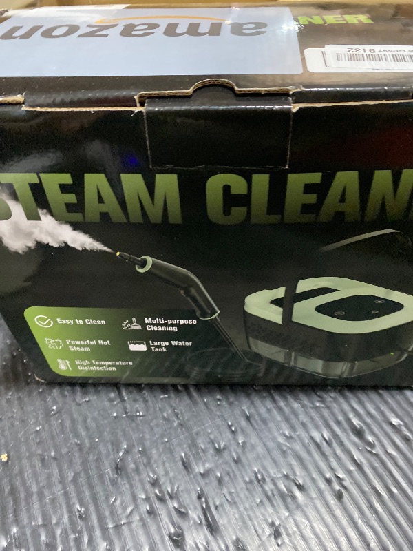 Photo 1 of Steam Cleaner, Portable Steamer for Cleaning with 16pcs Accessories, 6-Level Adjustable and 15s Heat-Up, Handheld Steam Cleaner for Home, Tile, Dirt, Grout, Grease, Car Detailing