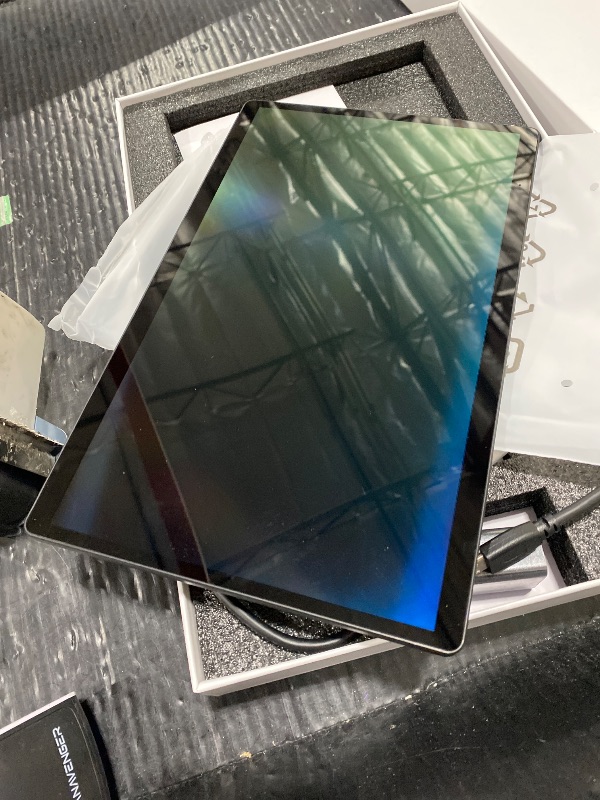 Photo 1 of 13.3" OLED Portable Touchscreen Monitor, 1080P HDR VESA 500 Nits, USB-C HDMI External Display with Stand (Vertical Monitor) & Speakers for Laptop PC Mac Android (No Touch for iPhone/iPad/Consoles)