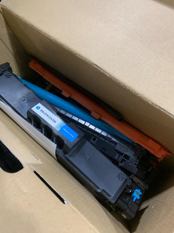 Photo 1 of 210A Toner Cartridges 4 Pack Compatible for hp 210A toner cartridges for HP Color Laserjet Pro MFP 4301fdw 4201dw 4201dn 4301fdn 4201dne 4201dwe 4301dw 4301dwe Printer(Black/Cyan/Yellow/Magenta)