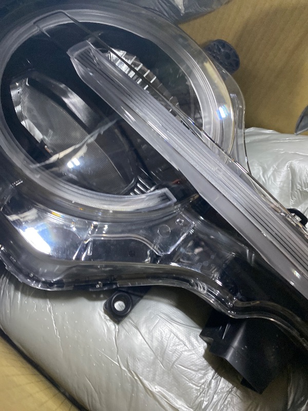Photo 1 of DKMGHT Left Full LED Headlight for Ford Bronco 2021 2022 2023 2024 2025, LH Headlamp Assembly Projector OE Factory Style Replacement for M2DZ13008F Driver Side