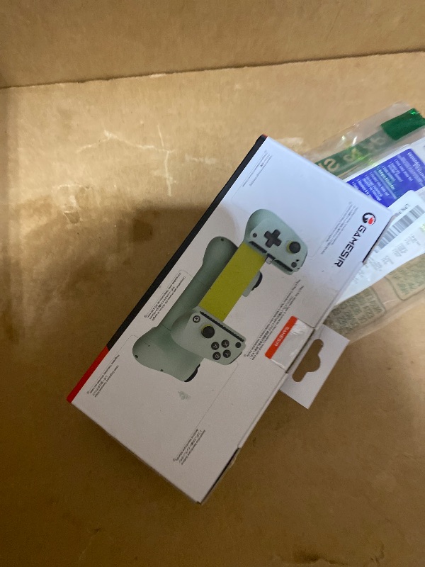 Photo 1 of GameSir X5 Lite Mobile Gaming Controller for Android, iPhone 15/iPhone 16 Series, iPad Mini 7(USB-C), Type-C Phone Controller with Hall Effect Sticks, Turbo Function for Call Of Duty, Genshin Impact, Minecraft, Plug and Play Gamepad(Wasabi)