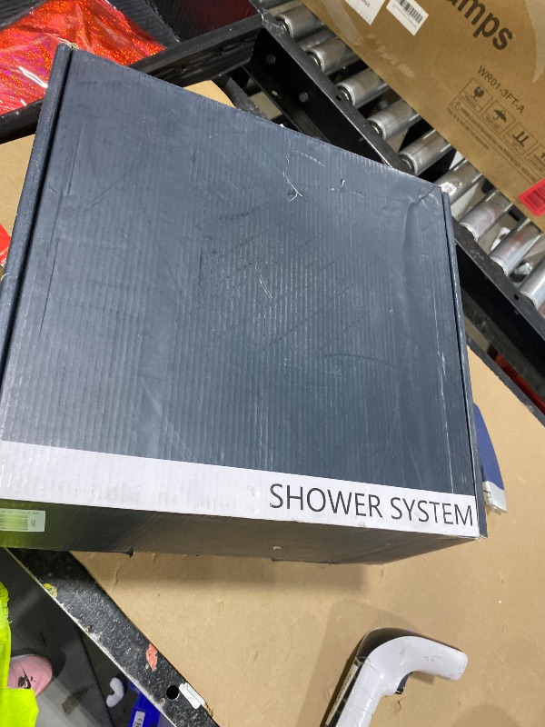 Photo 1 of RF SUNUAN Shower System with Tub Spout, Gold Bathtub Shower Faucet Set, 8" Rain Shower Head and Handheld Spray Combo, Round Shower Head and Handle Set with Tub Spout (Valve Included), Brushed Gold