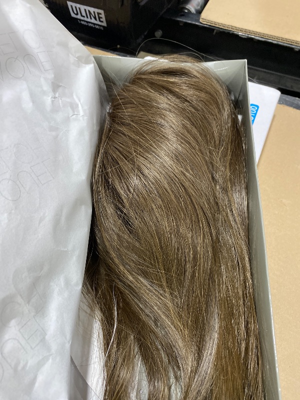 Photo 1 of Hair u wear Well Played Long Layered Textured Modern Look Wig, Average Size Cap, SS8/12 Shaded Iced Mocha