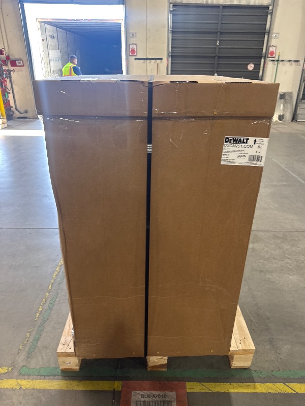 Photo 1 of DEWALT 25 Gallon Vertical Air Compressor, Portable, Oil Lubed, Belt Drive, 200 Max PSI, Efficient Portable Air Compressor for Industrial Use, High-Performance 25 Gallon Air Compressor