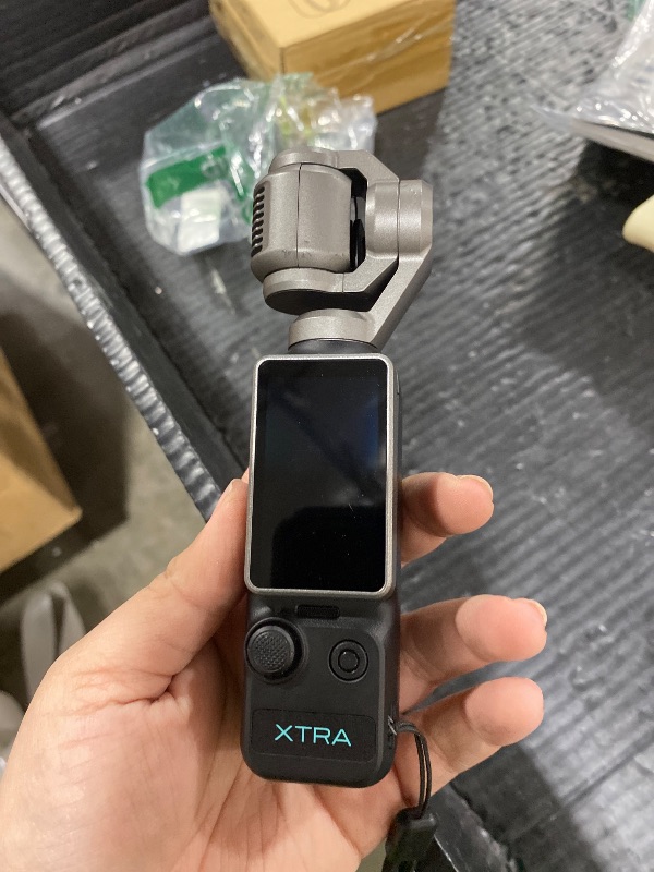 Photo 1 of Xtra Muse, Vlogging Camera with 1'' CMOS & 4K/120fps Videos, Pocket Camera with 3-Axis Gimbal Stabilizer, Fast Focusing, Face/Object Tracking, Digital Video Camera for Photography, Digital Camera