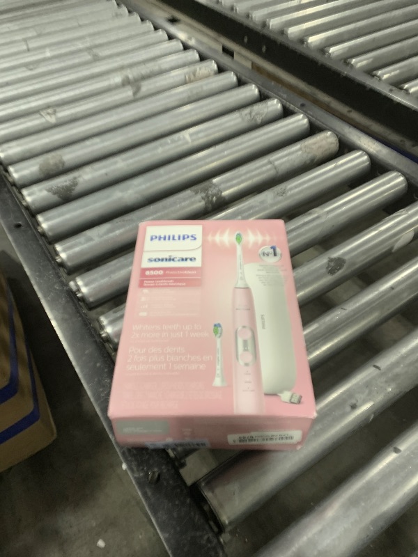 Photo 1 of Philips Sonicare ProtectiveClean 6500 Rechargeable Electric Toothbrush, with Pressure Sensor, 3 Cleaning Modes, SmarTimer and QuadPacer, 14-Day Battery Life, Charging Travel Case, Pink, HX6462/06