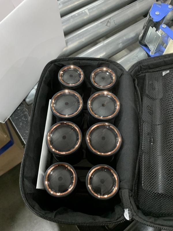 Photo 1 of T3 - Volumizing Hot Rollers LUXE | Premium Hair Curler Set for Long Lasting Volume, Body & Shine | Set of 8-4 XL (1.75") & 4 Large (1.5”)