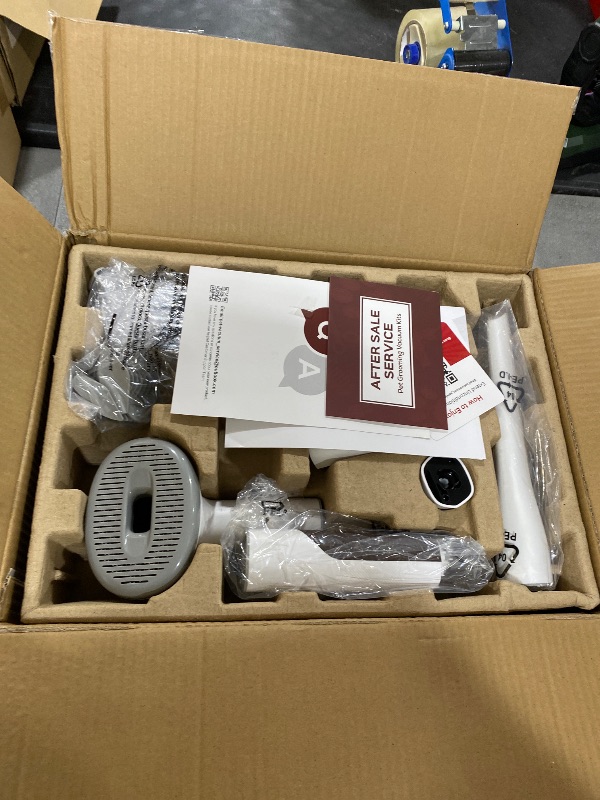Photo 1 of Dog Grooming Vacuum, Dog Grooming Kit with Pet Clipper Nail Grinder, 3 Suction Modes Dog Brush Vacuum with 6 Pet Grooming Tools?Rust?