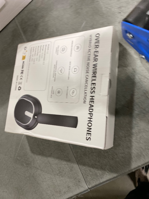 Photo 1 of MMWOWARTS Over Ear Wireless Headphones with 120H Playtime, Hi-Res Audio, Deep Bass, Memory Foam Ear Cups