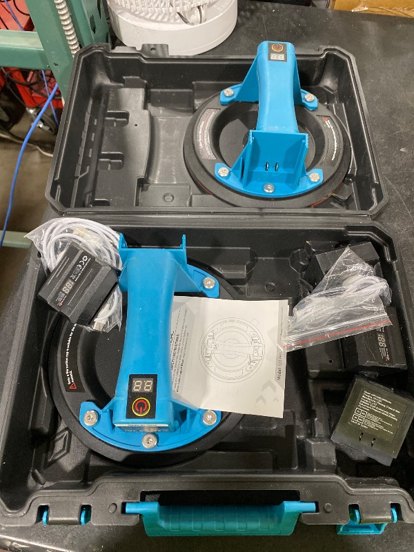 Photo 1 of SEESII Electric Suction Cups for Tile, 600 LBS Auto Glass Suction Cups
