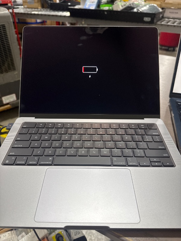 Photo 1 of Apple 2023 MacBook Pro Laptop M3 chip with 8?core CPU, 10?core GPU: Built for Apple Intelligence, 14.2-inch Liquid Retina XDR Display, 8GB Unified Memory, 512GB SSD Storage; Space Gray