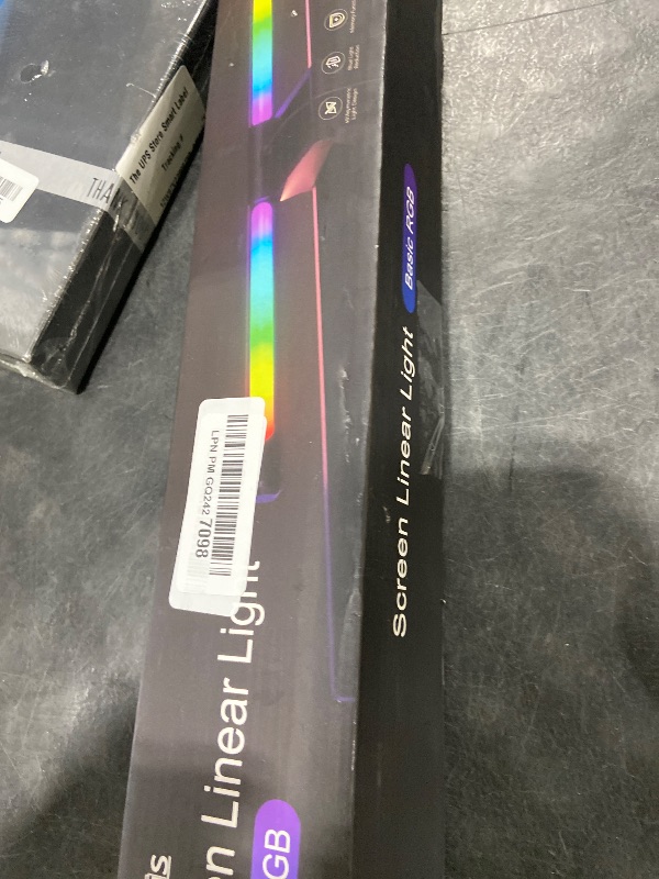 Photo 1 of Quntis Monitor Light Bar 15.7 Inch, Eye Care Dual Light with 24 RGB Modes