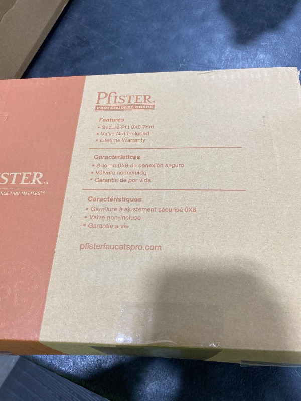 View 2 of Pfister LG898CBC Avalon T/S AV TRM KIT 1.8GPM CR