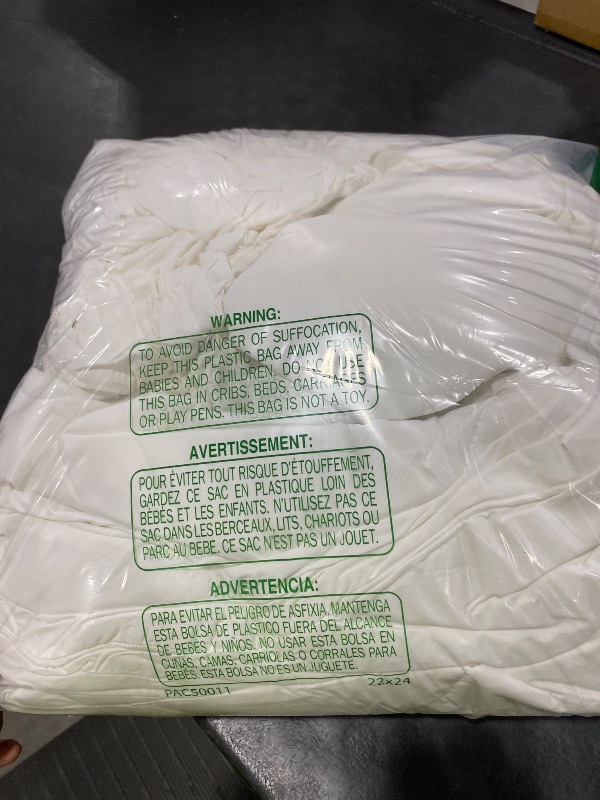 Photo 1 of Comfydew Cooling Comforter Set King, White, 4-Piece