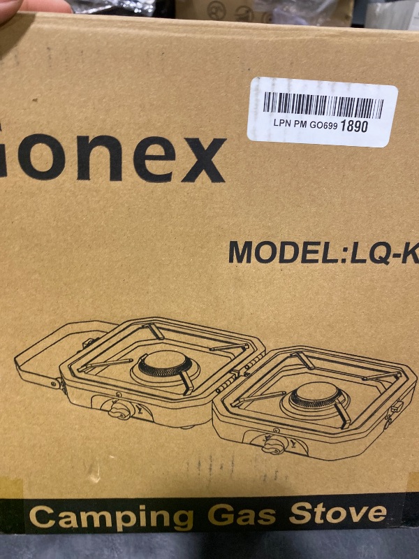 Photo 1 of Gonex 2-Burner Propane Camping Stove