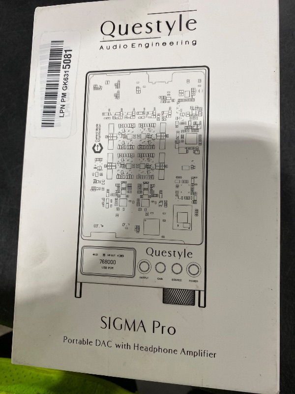 Photo 1 of Questyle Sigma Pro Bluetooth 5.4 Headphone Amplifier USB DAC AMP with LDAC