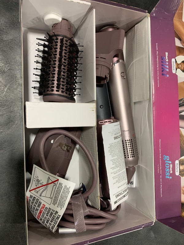 Photo 1 of Shark FlexFusion Ceramic Air Styler, Blush