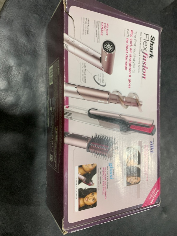 Photo 1 of Shark FlexFusion Ceramic Air Styler, Blush