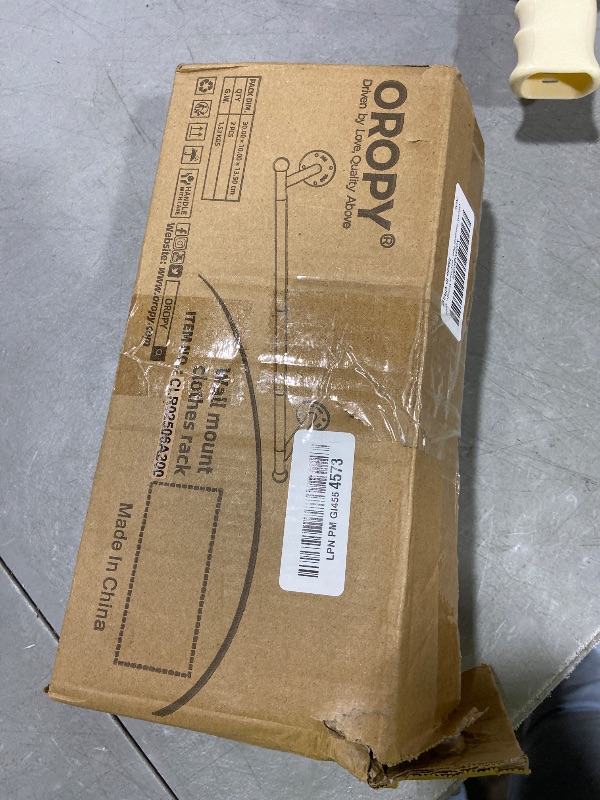 Photo 1 of OROPY 33" Industrial Pipe Clothing Rack (2 Pack)