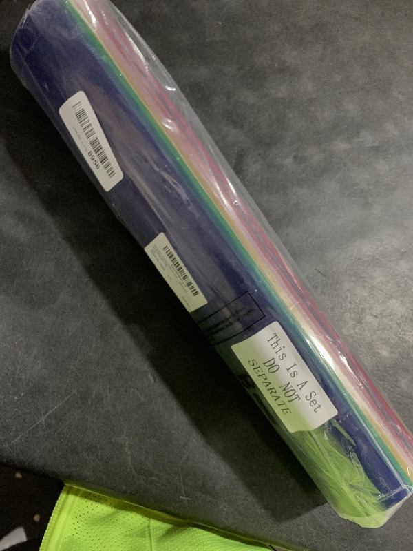 Photo 1 of Barydat 12-Pc Color Gel Light Filters (16" x 20")