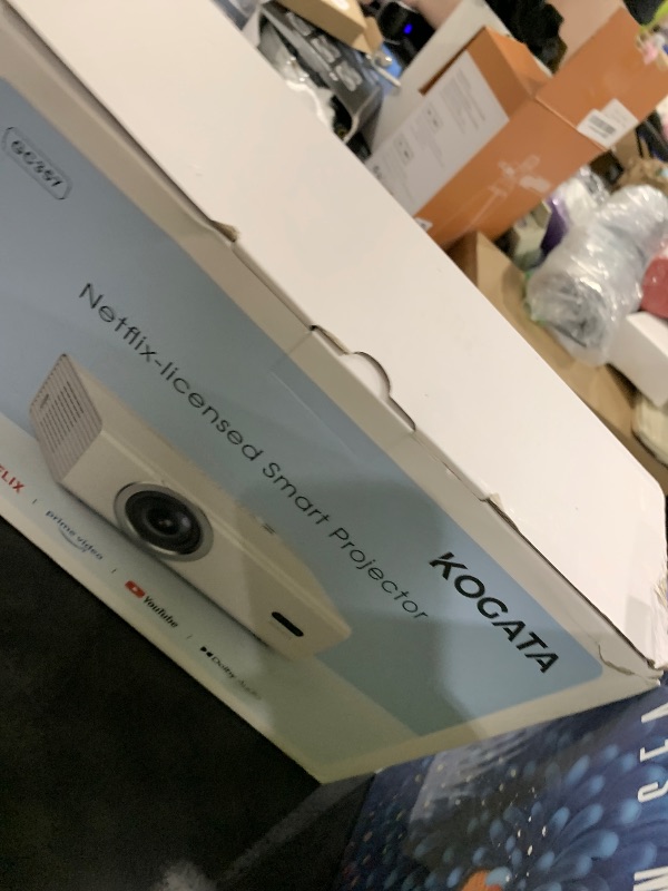 Photo 1 of KOGATA Smart Projector WiFi Bluetooth