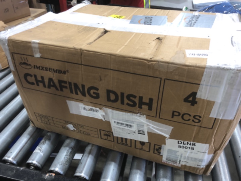Photo 1 of IMXSUMDA 9.5QT Chafing Dishes for Buffet (4 Pack)