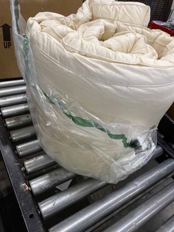 Photo 1 of LIANLAM Australian Merino Wool Mattress Topper, Queen, Beige
