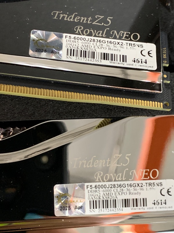View 4 of GSKILL F5-6000J2836G16GX2-TR5NS 32GB DDR5 6000MHz CL36 RAM Memory