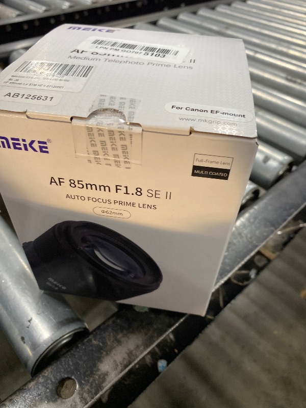 Photo 1 of Meike 85mm F1.8 SE Mark II Full Frame Auto Focus STM High Resolution 8K Lens Fixed Prime Portrait Lenses for Canon EOS EF Mount DSLR Cameras 5D 6D 7D Mark II 70D 80D 800D