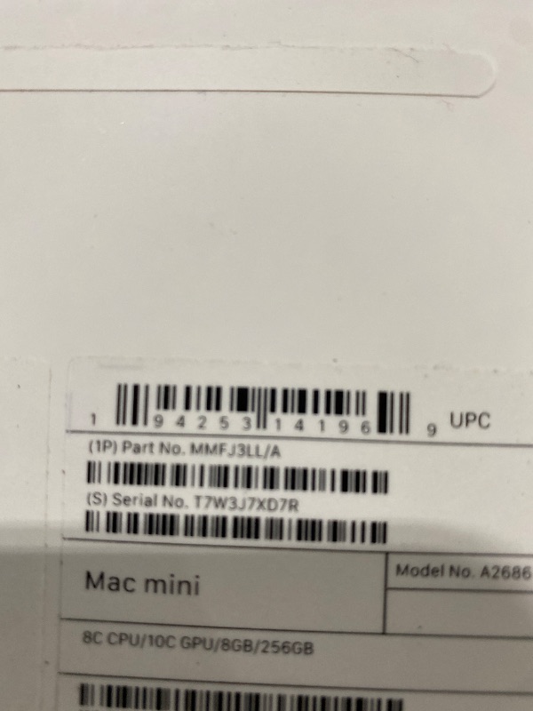 Photo 1 of Apple Mac mini M2 Desktop Computer