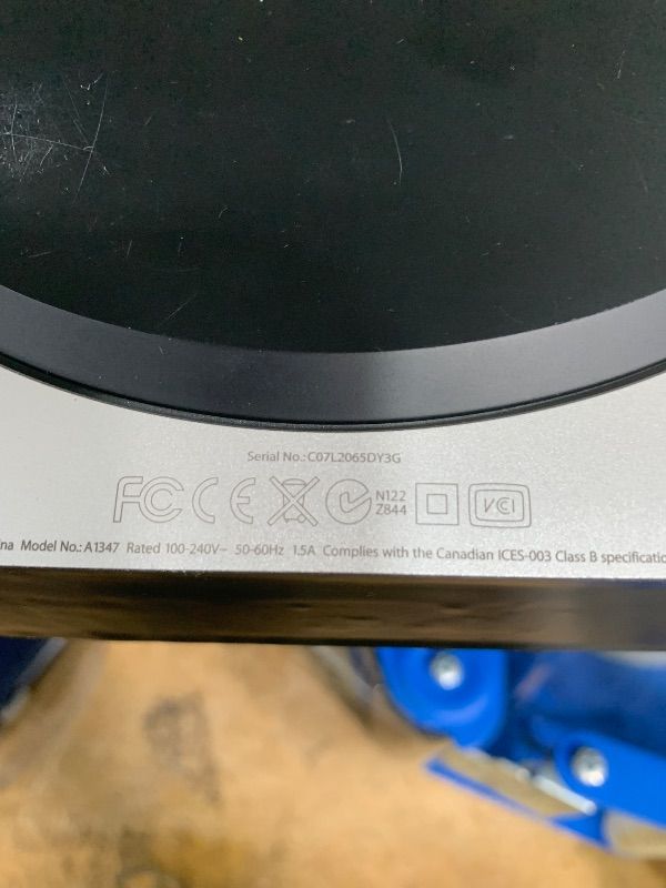 Photo 1 of serial# C07L2065DY3G Mac mini "Core i5" 2.5GHz