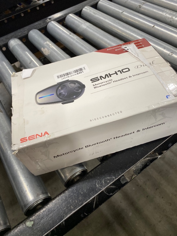 Photo 1 of Sena SMH10D-11 Motorcycle Bluetooth Headset & Intercom System (Black, Dual)