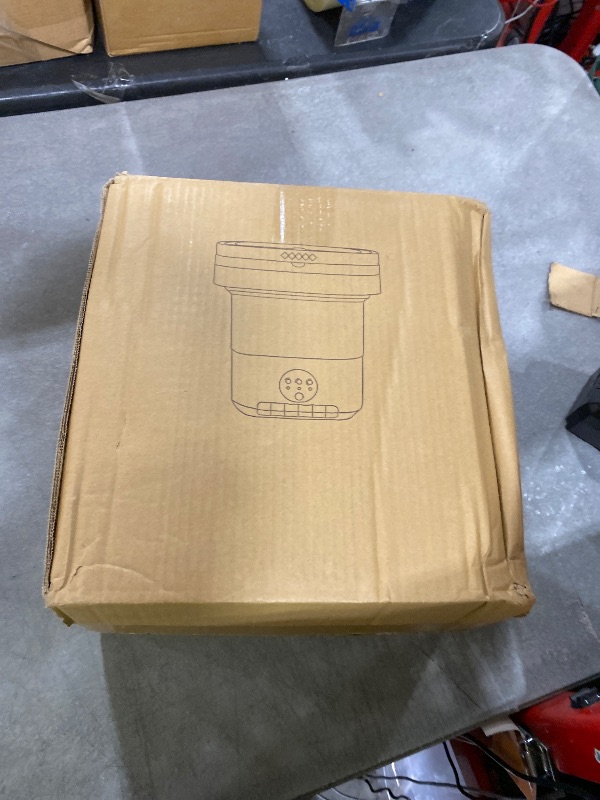 Photo 1 of Portable Washing Machine, 20L Foldable Mini Washer and Dryer with 3 Modes Deep Cleaning, Upgraded Collapsible Laundry for Hotel, Apartment, Home and Travel