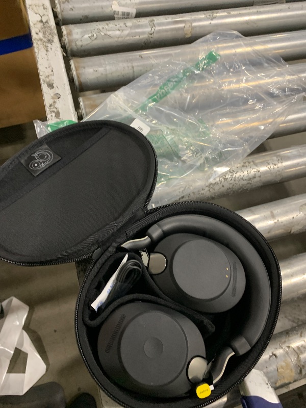 Photo 1 of Jabra Evolve2 85 Wireless PC Headset – Noise Cancelling UC Certified Stereo Headphones with Long-Lasting Battery – USB-C Bluetooth Adapter – Black