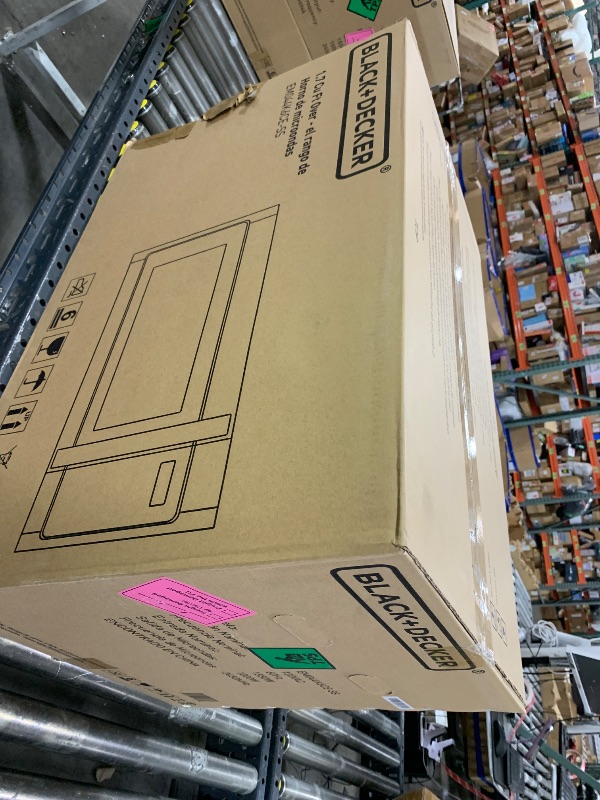 Photo 1 of BLACK+DECKER Over the Range Microwave Oven, 1.7 Cu.Ft, 1000W