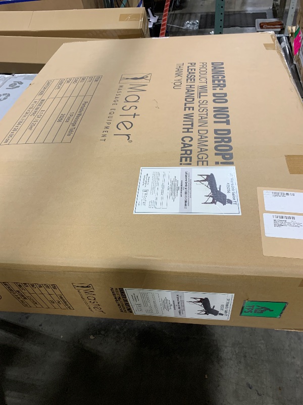 Photo 1 of UNKNOWN IF PARTIAL SET ******* Master Massage Montclair Heated Portable Massage Table