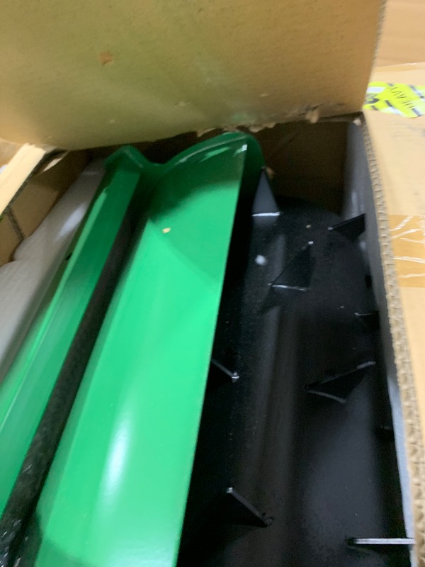 Photo 1 of MISSING HANDLE ******** SENVERT Rolling Lawn Aerator, Heavy Duty Push Spike Aeration Tool Up to 55 lbs, Manual Rotary Grass Aerator for Garden and Yard Use