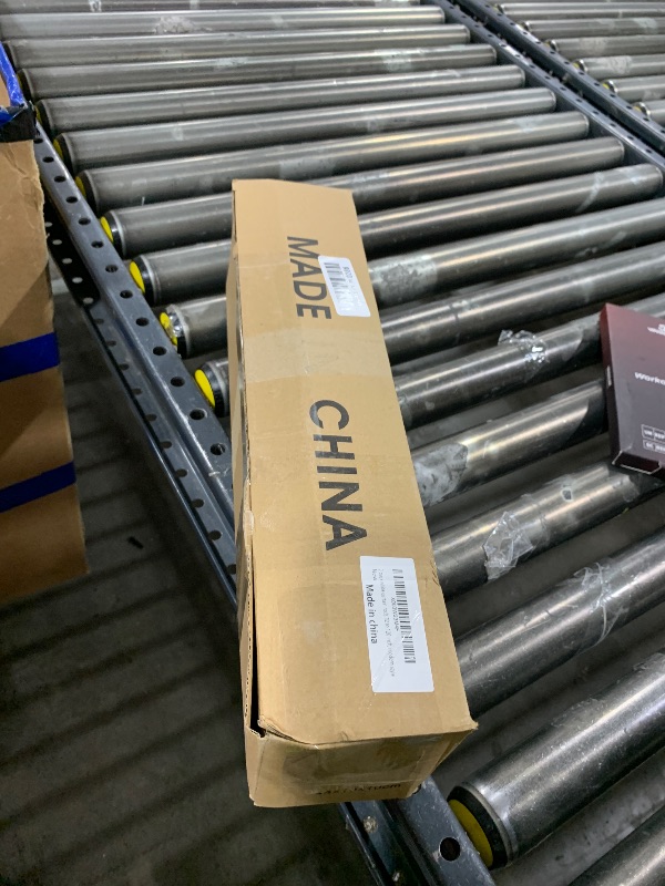 Photo 1 of GSBLUNIE 2 Pack White Curtain Rods (66-120")
