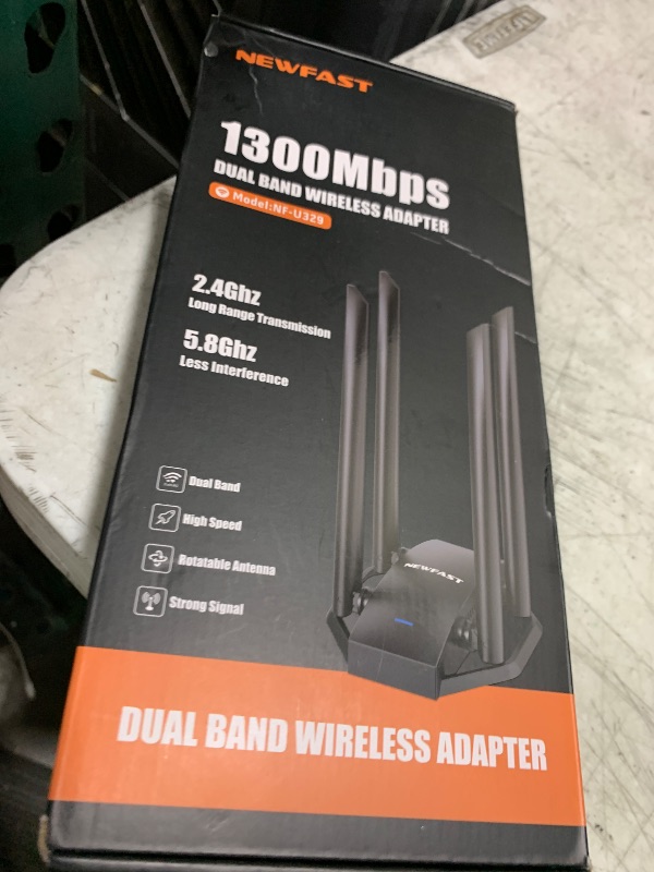 Photo 1 of NEWFAST AC1300 USB WiFi Adapter