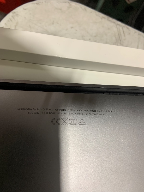 Photo 1 of Apple 2021 MacBook Pro 16.2" M1 Pro/Max Laptop **** PARTS ONLY *****