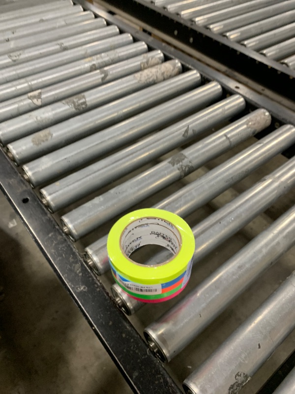 Photo 1 of Gaffer Power Spike Tape - 5 Pack Neon Colors, 1" x 20 Yds